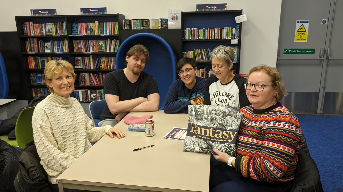 LKN_Libraries's tweet photo. In January we hosted our LKN Fantasy quiz in 19 locations around the UK 🧙‍♀️

We're excited to announce the overall UK winner...

🥁

The winning team are The Pink Boys from @GodalmingLib in Surrey!

Thanks to everyone who took part &amp; made this a magical moment for the network https://t.co/NMqICM6BqA