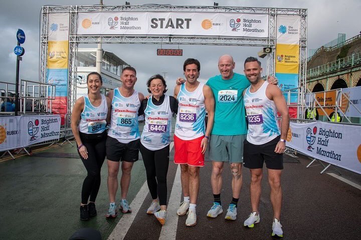 Fantastic day at Brighton Half Marathon