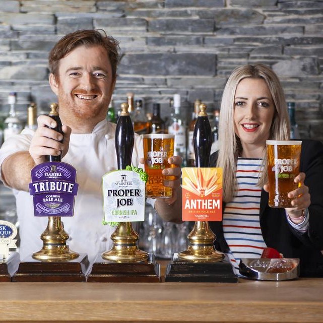 Celebrate great food and drink with @JackStein and @StAustellBrew on St Piran's Day at The Cornish Arms. They're hosting a special 5 course food and beer event to shine a light on the very best of Cornwall. Find out more and book here: tinyurl.com/4krzjnkp