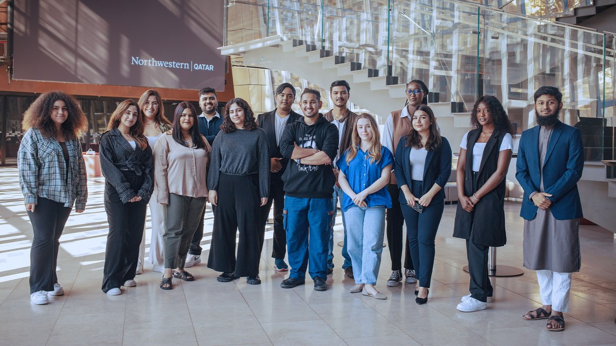 NUQatar's tweet photo. Sixteen student researchers from @NUQatar join @IAS_NUQ as part of its third incoming cohort of its Global Undergraduate Fellowship program. As part of their fellowships, they will lead research projects on cultural, economic, and social issues across Africa, South Asia, and Latin America.

Learn more: https://t.co/edPkXKLnO7