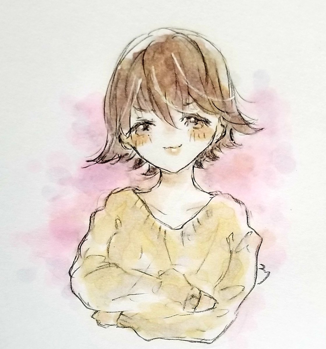 艦これ「どや顔比叡ちゃん#艦これ版深夜の真剣お絵描き60分一本勝負#艦これ版真剣お絵描き」|ヨシナのイラスト