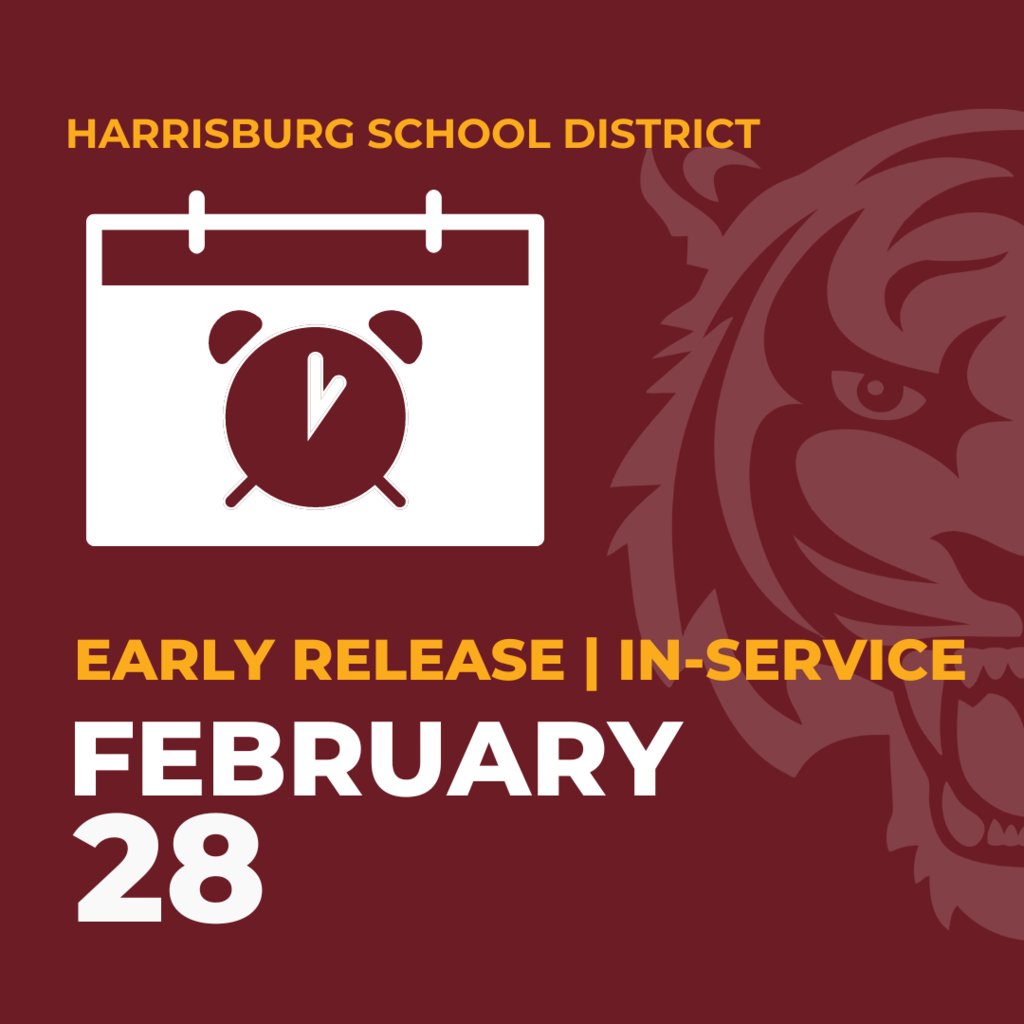 A reminder there will be a 2-hour Early Release this Wednesday, February 28th. 🐾