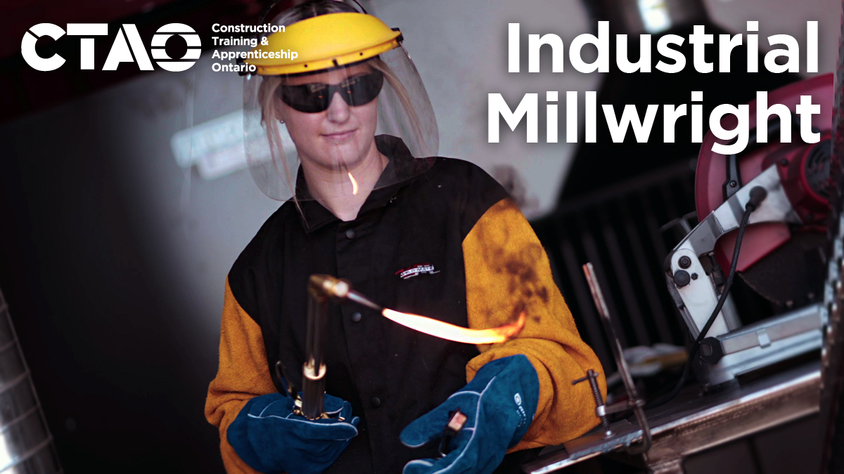 #ExploreTheTrades
A #IndustrialMillwright lays out, receives and installs machinery, mechanical equipment and other automated &amp; robotic systems. They work in the #construction, #commercial, #manufacturing, and industrial industries. #skilledtrades