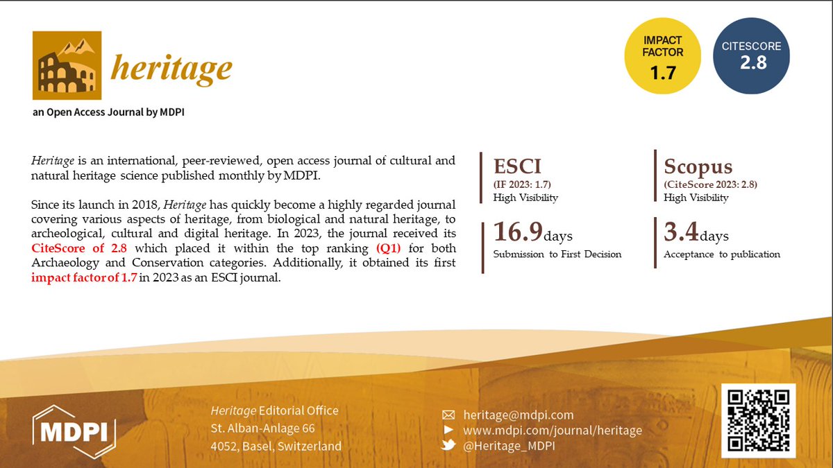 3DSurveyGroup's tweet image. A new @Heritage_MDPI special issue on &quot;Intelligent Digital Heritage: From Latest Digital Survey Techniques to Advanced 3D Data Analytics and Use&quot;. #CulturalHeritage #3DModeling #LaserScanner #AR #pointclouds #HBIM mdpi.com/journal/herita…… Contact
@3DSurveyGroup
@3DOMFBK