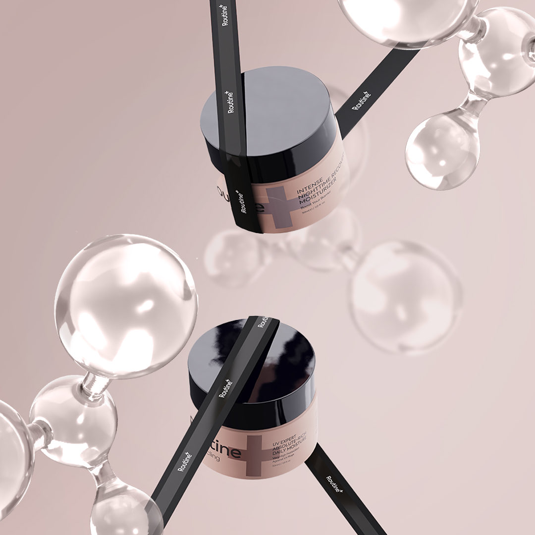 RoutinePlus's tweet image. Routine+ ile soğuk havalarda bile ışıltınızı koruyun.❄️UV Expert Niacinamide Nemlendirici ile gün boyu süren bir tazelik sağlayın. Gece Onarıcı Nemlendirici Krem ile, cildinizin uyku sırasında kendini yenilemesine yardımcı olun. #routineplus #skincycling #skincare