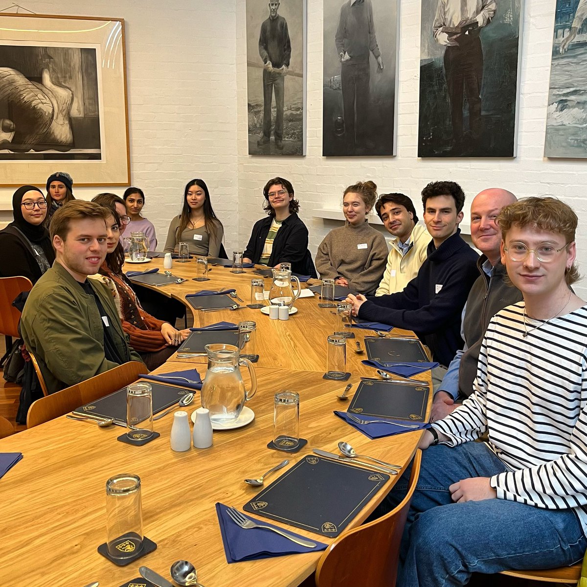 Great to welcome students and staff to Trevs for the Global Week Interfaith Lunch organised in collaboration with the Durham Interfaith Students Network and Durham University Chaplaincy Network! #TrevelyanCollege #explore #community #interfaith #DUGlobalWeek
