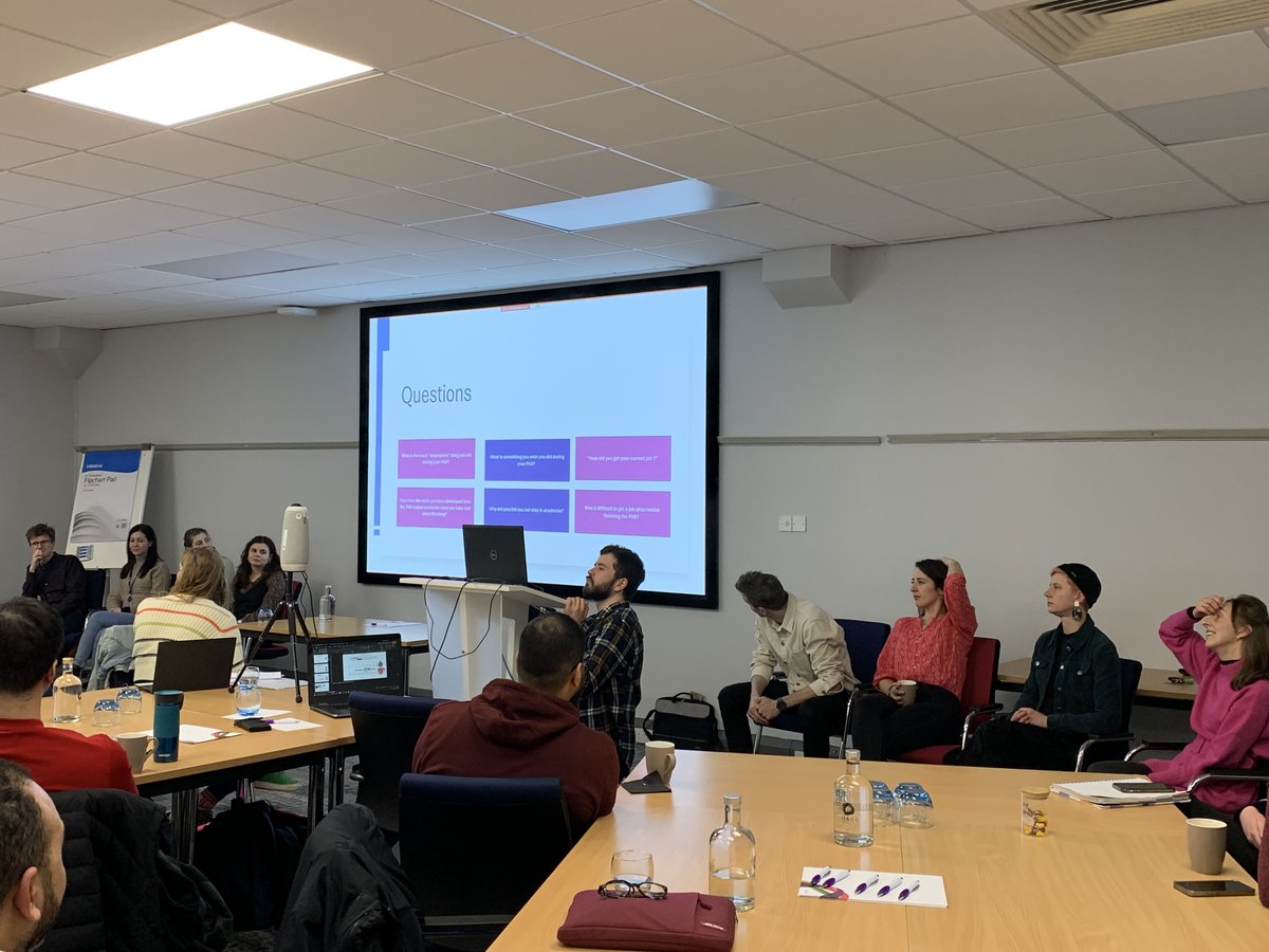Life after a PhD - former PhD students give an insight into life after studying and the transition into employment @LboroDME @ceml_esrc #dmephdconf24