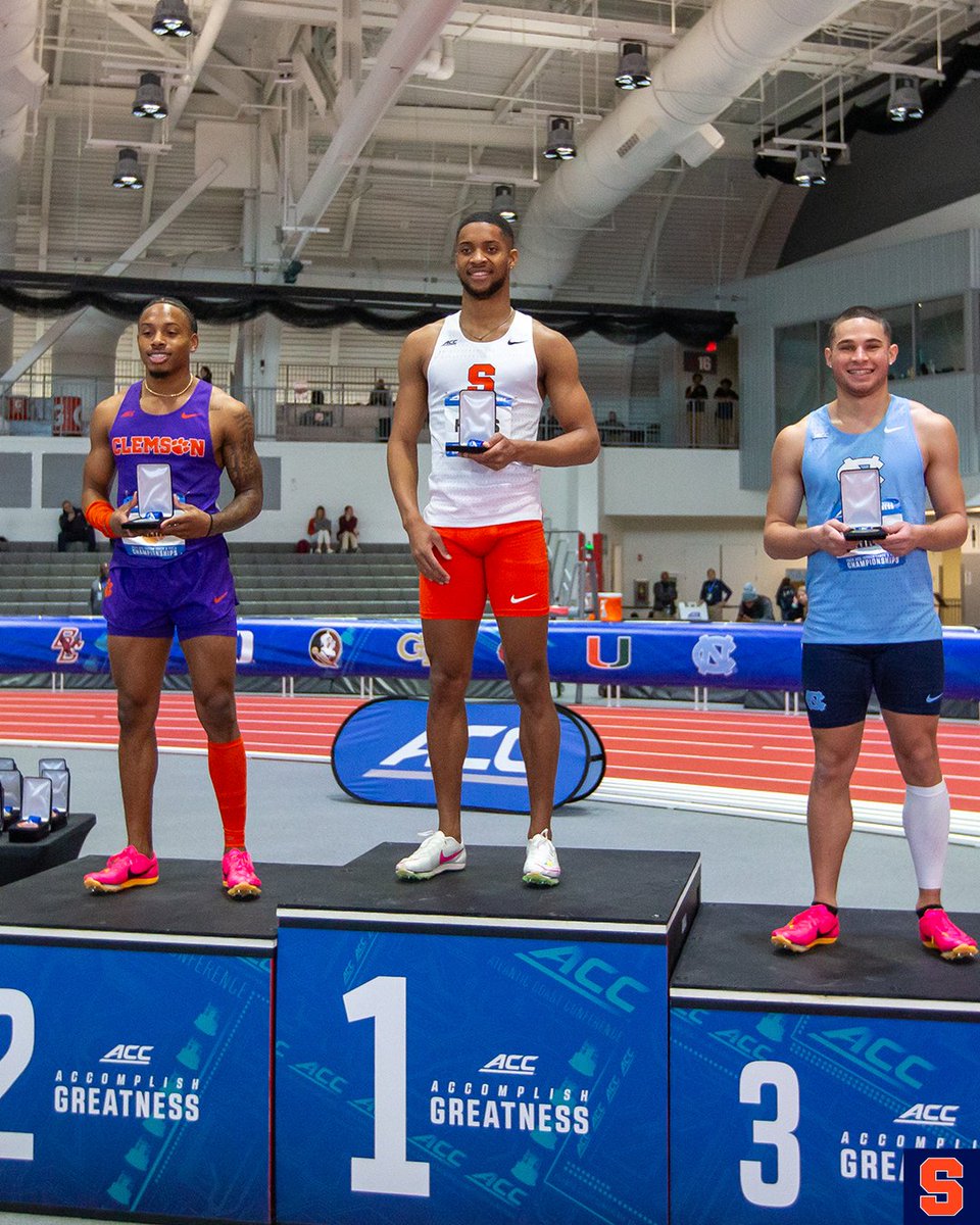 In case you missed it over the weekend, we added another ACC Champ in the 60H.

Details: cuse.com/news/2024/2/24…