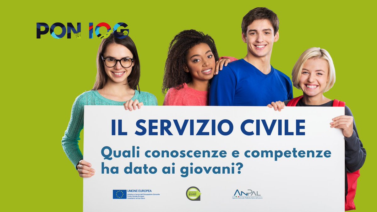 Garanzia Giovani Anpal (@garanziag) on Twitter photo Le risorse del #PonIog hanno finanziato il servizio civile universale di #GaranziaGiovani. Per acquisire competenze utili in qualsiasi attività lavorativa.
Approfondisci alcuni risultati della misura qui: anpal.gov.it/il-servizio-ci…
#RisultatiPonIog #FSE
<a href="/EU_Social/">EU Social 🇪🇺</a> Le risorse del #PonIog hanno finanziato il servizio civile universale di #GaranziaGiovani. Per acquisire competenze utili in qualsiasi attività lavorativa.
Approfondisci alcuni risultati della misura qui: anpal.gov.it/il-servizio-ci…
#RisultatiPonIog #FSE
<a href="/EU_Social/">EU Social 🇪🇺</a>