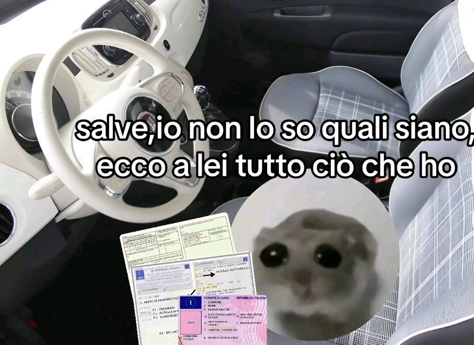 Questa l'ho sentita mia