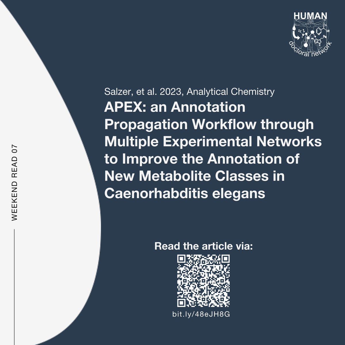 HUMAN PIs  @MetExplore  and @wittingmichael1 showcase APEX (Annotation Propagation through multiple EXperimental Networks), a groundbreaking workflow integrating multiple networks for precise metabolite identification. (bit.ly/48eJH8G) #metabolomics #massspec