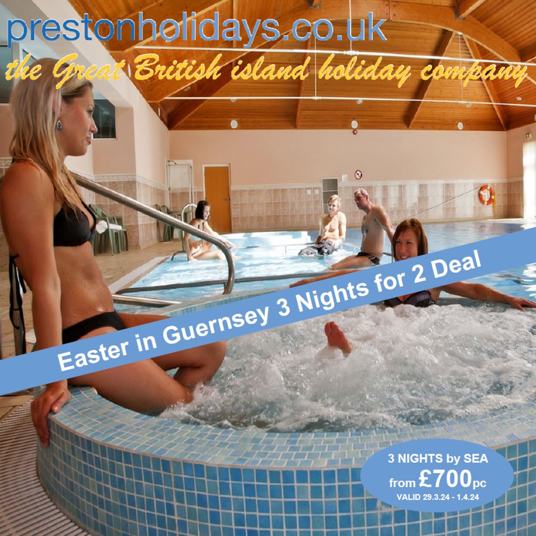 PrestonHolidays's tweet photo. #EasterInGuernsey @ 3* La Villette Hotel https://t.co/brLUJUie4Z
3nts by sea fm £770 per couple inc. B&B + car
#CondorBreaks #GuernseyBreaks #IslandGetaways @condor_ferries @visitguernsey @hospitalitygg #Breakaways #FerryTravel #HolidaysBySea #IslandsOfGuernsey #Travelsmith https://t.co/uO01VeAq5g