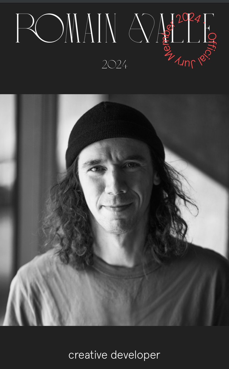 Don’t ask me why it took me so long to sudmit my profile as a judge…
New year, new me as a proud <a href="/awwwards/">awwwards.</a> judge 👨‍⚖️