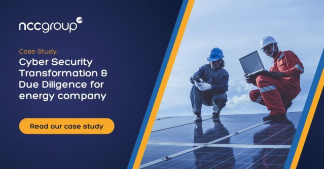 We’re working with a US energy company on their bold #DigitalTransformation journey. Learn how we’re helping them to achieve their transformation goals and continuing to support their 3-year OT cyber security roadmap. bit.ly/3uJjktT