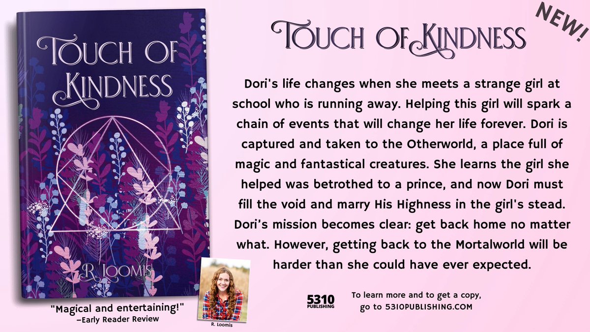 We are so excited to announce “Touch of Kindness,” a young adult romantic fantasy, set to release in June (already available to preorder now!). 😍🎉 👉 Here’s what Touch of Kindness is all about: Dori meets a strange girl at school who is running away. Helping this girl will…