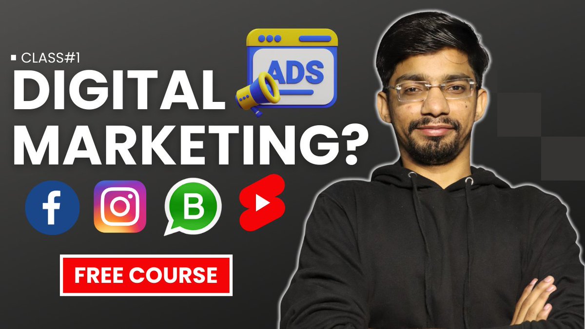 aqeelmarketer's tweet image. Yes You! 😊

I&apos;m sure this playlist will change Your life InshAllah. ❤️

Complete Video Link In Comment 👇

Share With Your Friends Thank You 👍

#digitalmarketing #askaqeel #CompleteCourse 

@highlight 

youtu.be/EQhSYMTvuzY