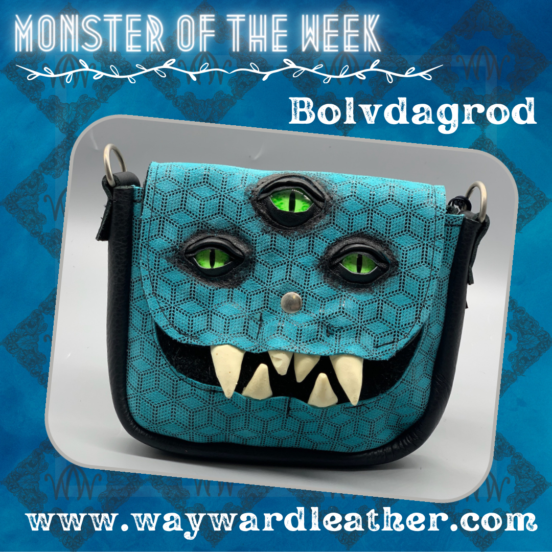 Wayward_Leather's tweet photo. Mondays monster of the week is Bolvdagrodπ
Bolvdagrod loves having more eyes than others can keep up with & crunching on hoarded snacks β¨π€
#UniqueFashion #EmbraceYourIndividuality #WaywardLeatherDesign #Mimic #Monsteroftheweek #SustainableLuxury #Leather #Leatherwork https://t.co/aL5ZFHqmix