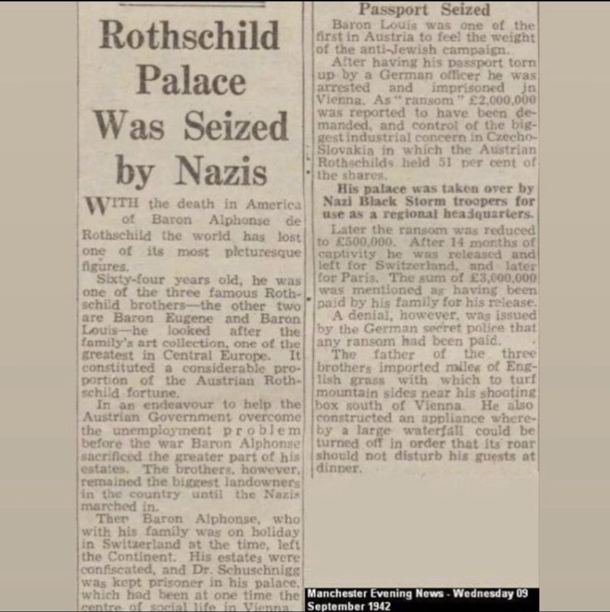 On March 12th, 1938 Adolf Hitler dissolved the Nathaniel Rothschild Foundation, ending the German, French, and Austrian branches of the Rothschild central banking system and taking Germany off of the gold standard and transitioning them to a labor based monetary system (usury