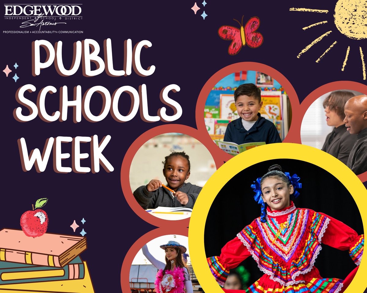 📚✨ Celebrating #PublicSchoolsWeek with pride and gratitude! Let's honor the dedication of our educators, the resilience of our students, and the support of our families. Together, we're building brighter tomorrows! #IChooseEdgewood