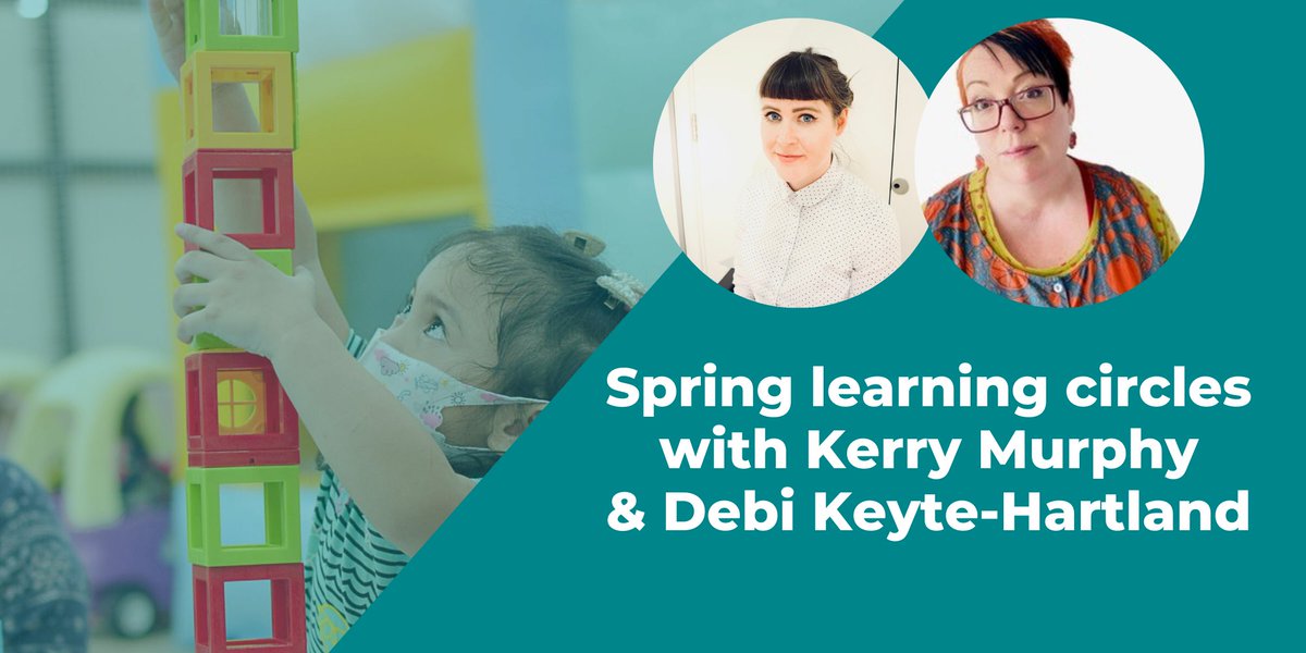 Get more information about our learning circles this Spring with Kerry Murphy and Debi Keyte-Hartland – focusing on Neurodiversity, disability, and SEN and STEAM. Find further details and book on: ow.ly/2AJy50Qtuqh