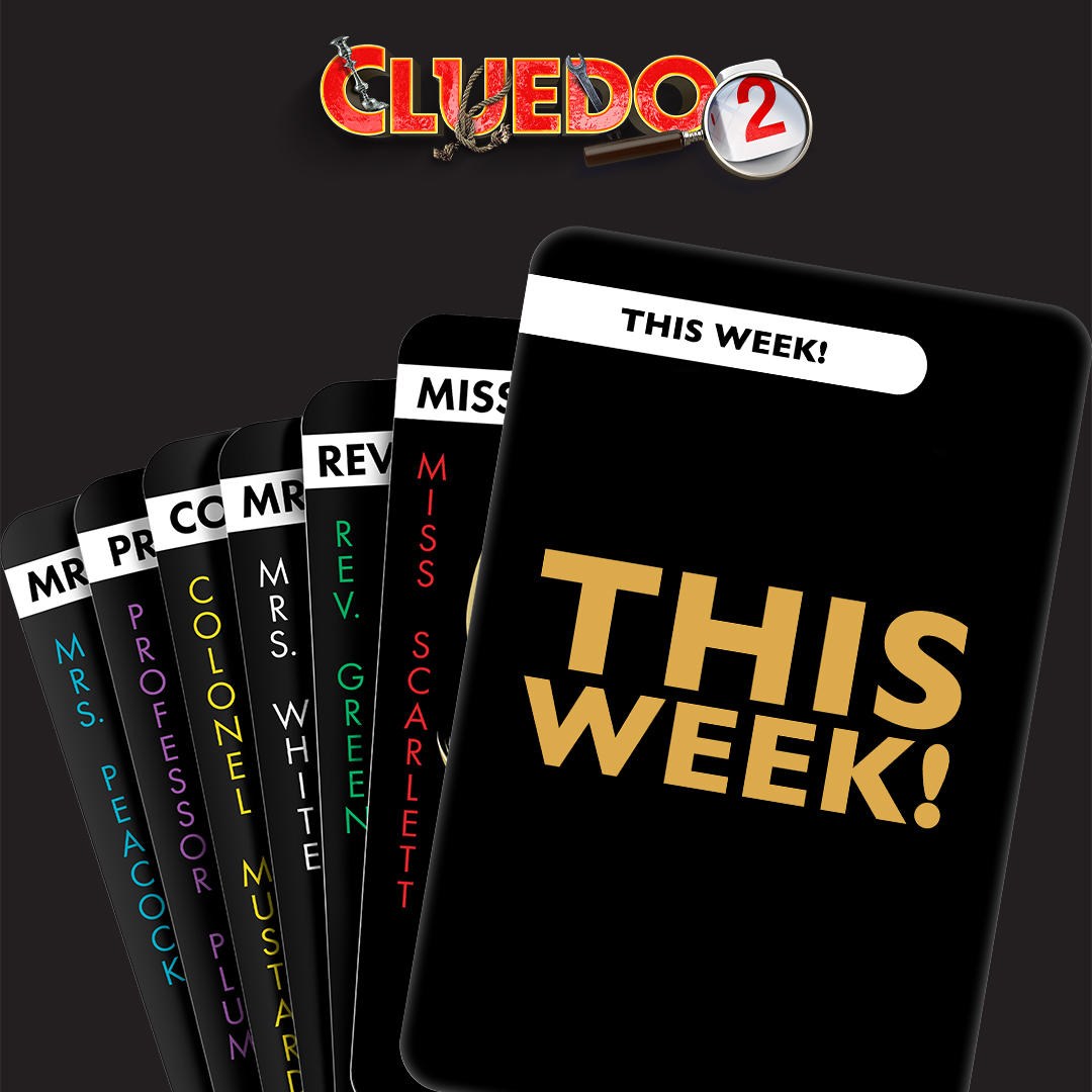 Mysteries are ready to be solved! The stage is set and suspects await investigation 🔎 Who's ready to work out whodunnit…. with what... and where? Our tour starts this Thursday at Richmond Theatre! Come join us! 🎟️ cluedostageplay.com⁠ #CluedoStagePlay #Cluedo2