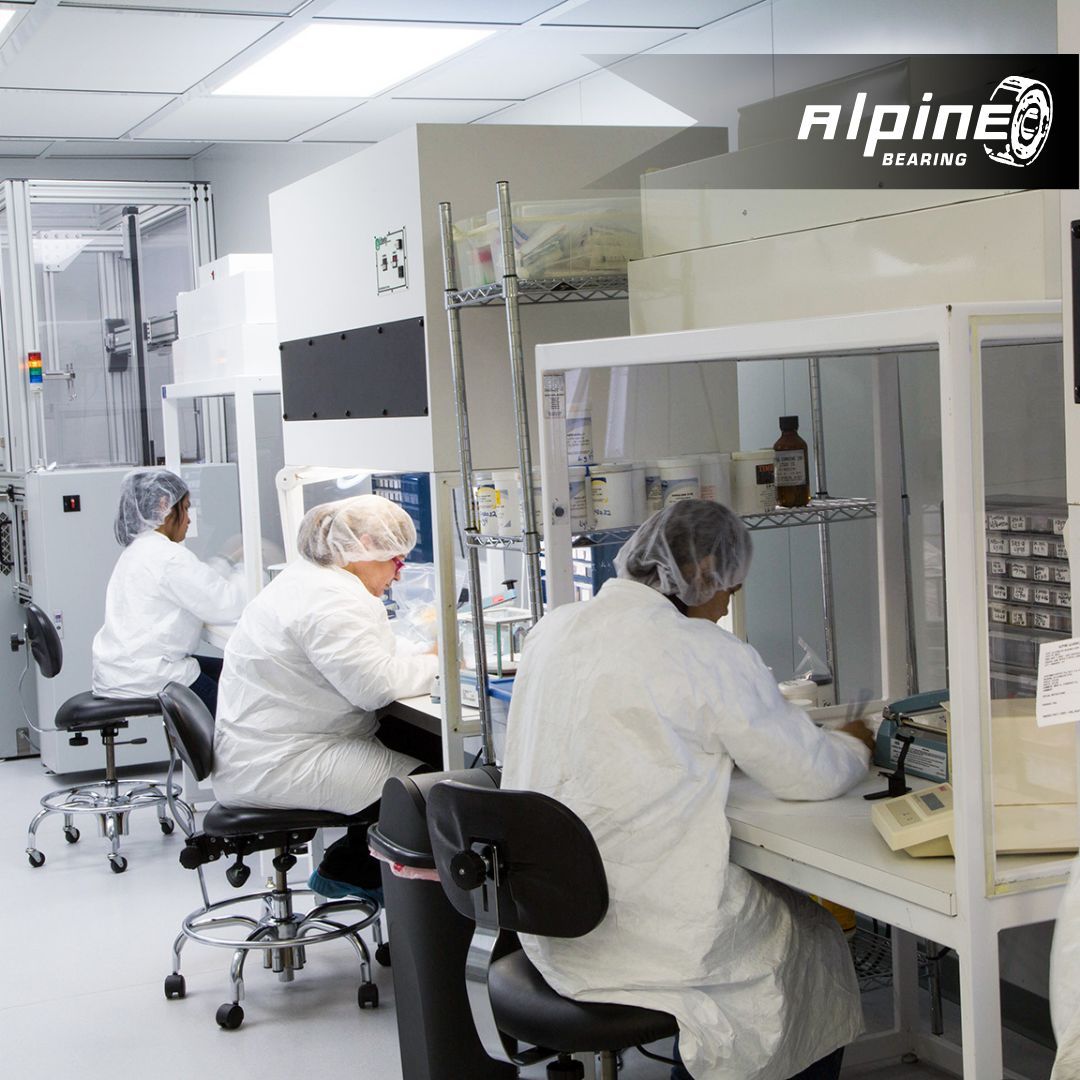 AlpineBearing's tweet image. Do you need to change lubricants and need it done fast and done right? Our class 7 per ISO 14644-1 clean room will make it happen. Let our sales engineers walk you through the process today! #bearinggrease. #lubricant #samedayshipping buff.ly/48ZNN5J