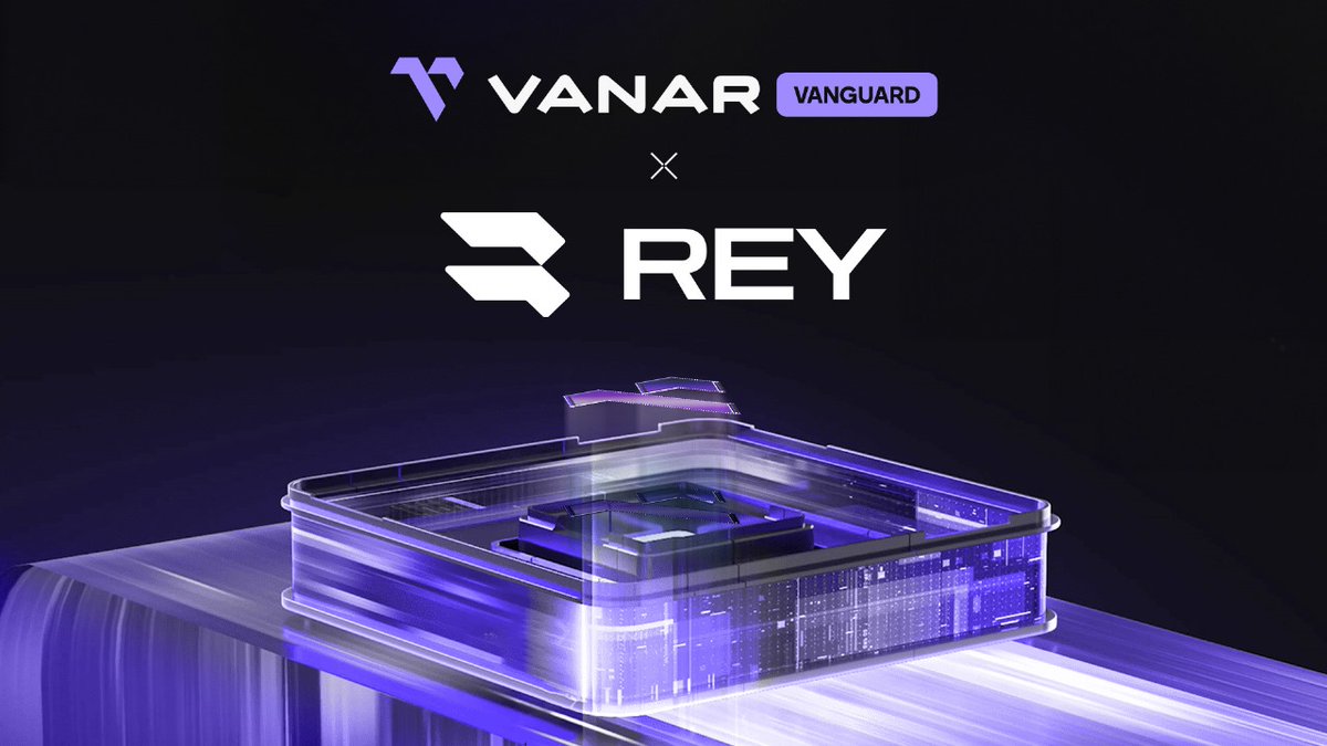 Vanarchain's tweet photo. Join the REY adventure now! 

Visit: https://t.co/IpmFxK6Spb

🌐 Connect Your Wallet
💖 Like & RT this Tweet & Earn points for every like, RT, comment, or quote using $VANRY.
👀 Follow @Reydozxyz

EARN BONUS REY POINTS 🌟
🚀 Get as many likes and comments as possible on your $VANRY post
🔗 Invite friends to https://t.co/z5q8ptTjT9 and gain bonus points from their activities.