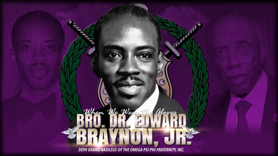 It is with profound sadness that I convey the news of the passing of our esteemed 30th Grand Basileus, Brother Dr. Edward J. Braynon Jr. He peacefully entered Omega Chapter today, February 25, 2024, at the age of 96.