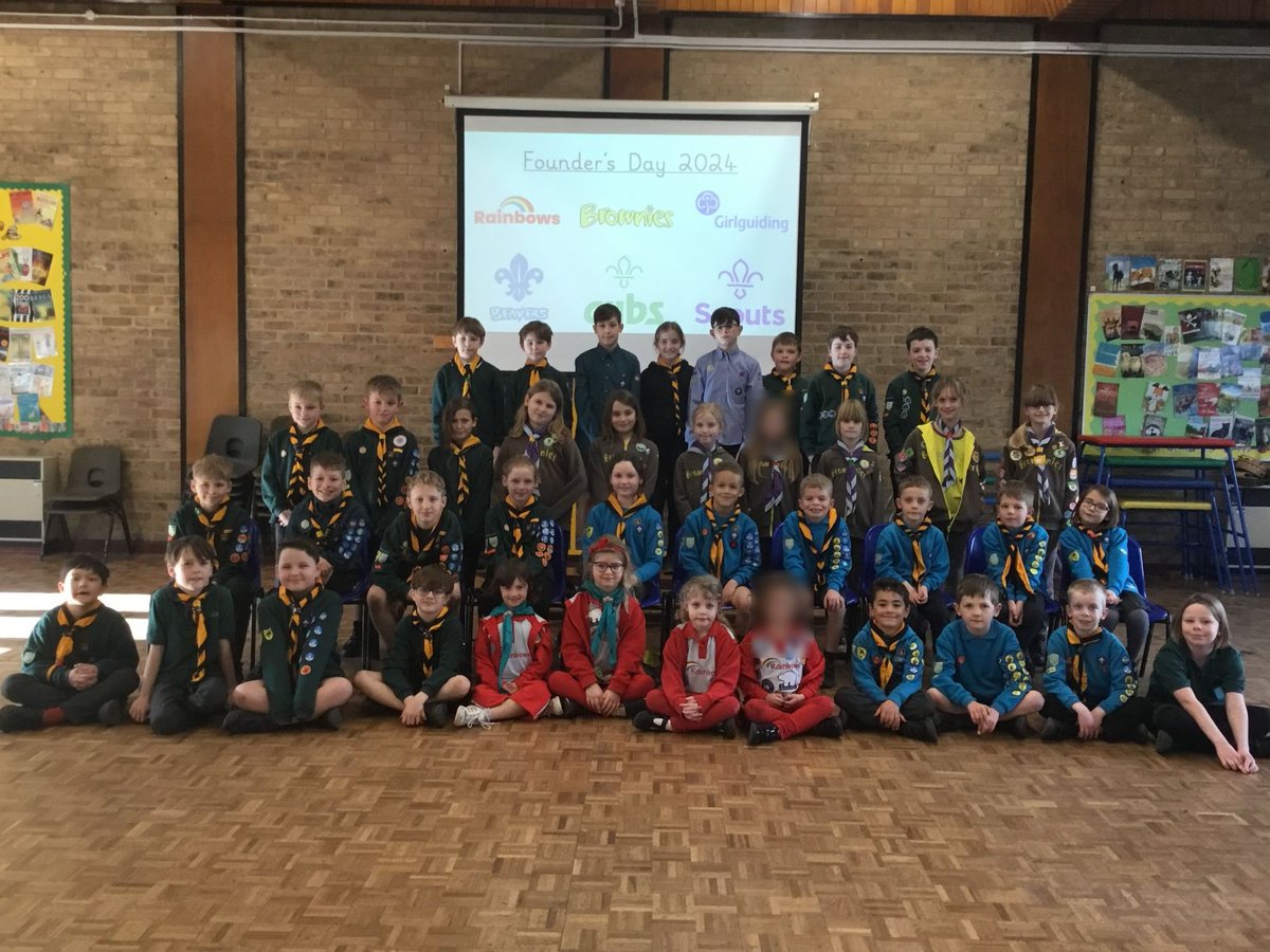 We had a fantastic group of Rainbows, Brownies, Guides, Beavers, Cubs and Scouts (inc. Sea Scouts!) showing their colours today, as part of Founder's Day 2024. Thank you for supporting this from home! We discussed the positive values of these groups in our assembly today. 👏👏