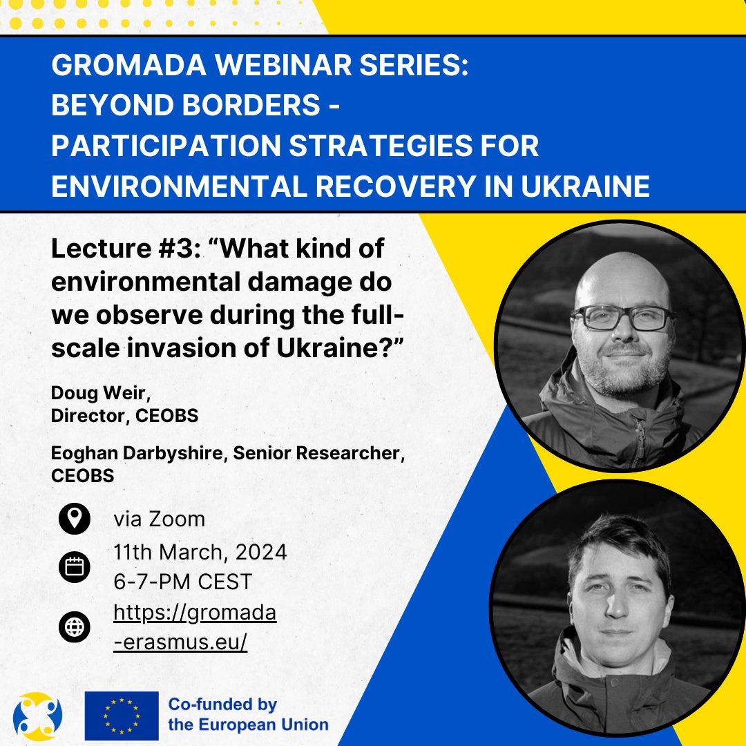 Join us for our third GROMADA Webinar!
🕰  6-7 pm CEST
🗓 Monday, 11th of March 2024
🔗 Register at: lu-se.zoom.us/webinar/regist…
