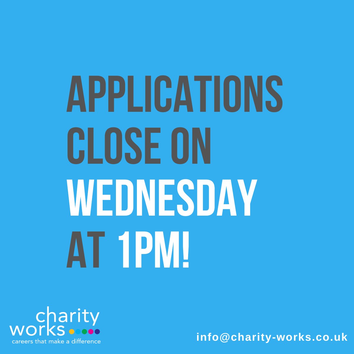 There's still time to get your application in to be a part of the 2024 Charityworks cohort! Apply now for the UK non profit sector's graduate scheme: eu1.hubs.ly/H07P3bW0