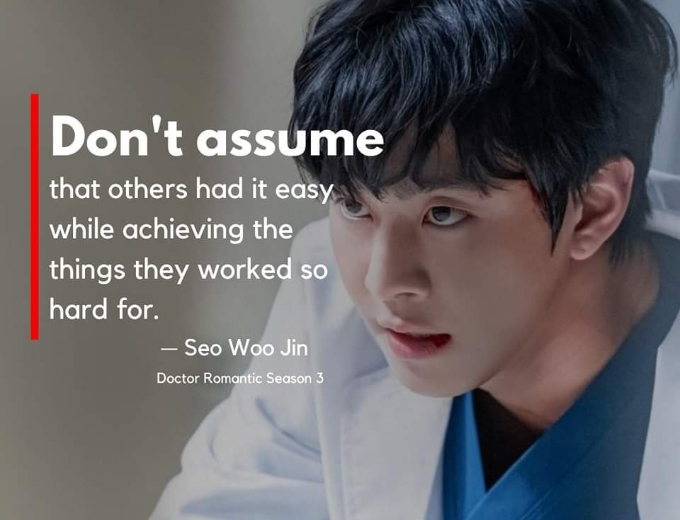 I don't know what to say but life is not the same .. it's just that don't judge someone superficially.... 
#DrRomentic #AhnHyoseop #HanSukkyu #kdrama #Romcom