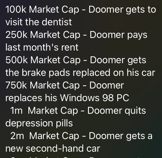 FatCatOnChain's tweet photo. @DoomerCoin69 You’re not alone, $DOOMER 

658 other degen Doomers and counting have got your back 💪

Just be careful on those breaks, as we can’t afford to get your brake pads fixed just yet 🚙 https://t.co/fJkzcjfcAd
