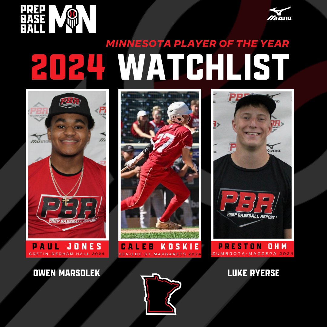 𝙈𝙞𝙣𝙣𝙚𝙨𝙤𝙩𝙖'𝙨 𝙋𝙊𝙏𝙔 𝙒𝙖𝙩𝙘𝙝𝙡𝙞𝙨𝙩 👀

The high school season is right around the corner and we take a look at 5️⃣ candidates across the state that are looking to make noise in 2024. 

Read more👇
loom.ly/TOLU5A0