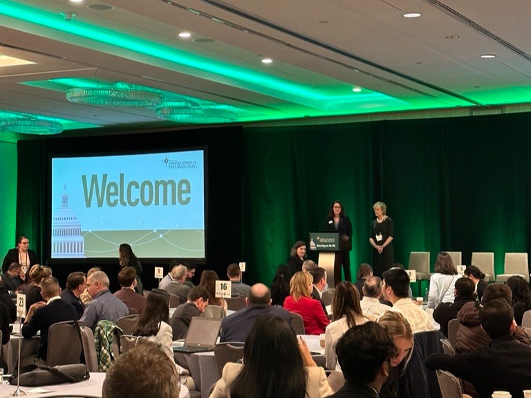 This morning, we welcome almost 200 AAN members from across the country for #NOH24! 

#AANadvocacy #NeuroTwitter @AANmember