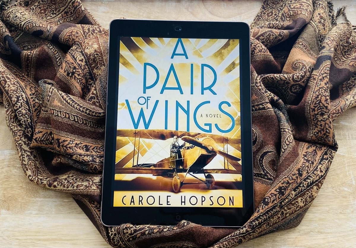 Thank you @HenryHolt for ARC of #APairOfWings by Carole Hopson which imagines the life story of pioneer aviatrix Bessie Coleman. Her performances earned her one of the nicknames of Daredevil. Fascinating story of remarkable woman; richly imagined and heartfelt. Release 8/20/24