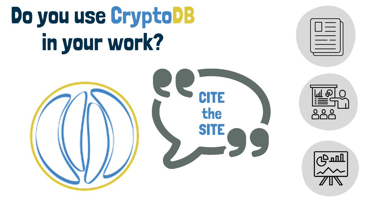 Do you use CryptoDB in your work? Please cite the VEuPathDB paper (academic.oup.com/nar/article/52………) in your publications and add the CryptoDB logo to your oral presentations and posters! #cryptosporidium