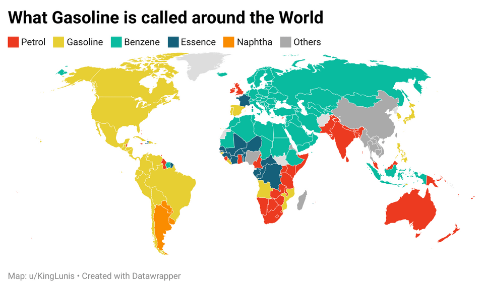 Daily_Views_4U's tweet photo. Different Terms of Petrol around the World ⛽️ 
#viralvideo https://t.co/rHfUog8vKW
