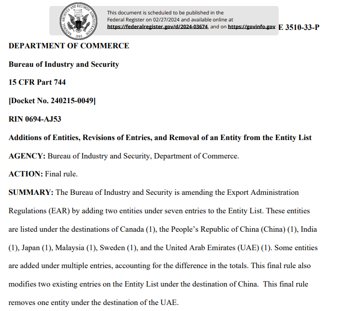 busy Entity List time at #BIS 
t.ly/om-pk