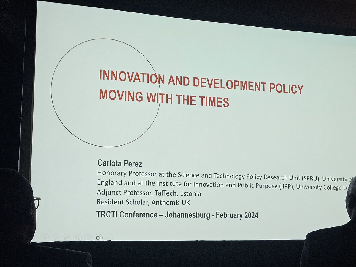 Alejandra (Sandra) Boni (@sandraboni4) on Twitter photo Great opening of <a href="/CarlotaPrzPerez/">Carlota Perez</a> at the Conference hosted by <a href="/UJ_TRCTI/">Trilateral Chair in Transformative Innovation</a> wealth and wellbeing should go hand in hand, and important listen and work togheter with policy makers to pursue socioinstitutional transformation! <a href="/TIPConsortium/">TIPConsortium</a> <a href="/hublayctip/">HUBLAYCTIP</a> <a href="/Ingenio_CsicUpv/">INGENIO (CSIC-UPV)</a> Great opening of <a href="/CarlotaPrzPerez/">Carlota Perez</a> at the Conference hosted by <a href="/UJ_TRCTI/">Trilateral Chair in Transformative Innovation</a> wealth and wellbeing should go hand in hand, and important listen and work togheter with policy makers to pursue socioinstitutional transformation! <a href="/TIPConsortium/">TIPConsortium</a> <a href="/hublayctip/">HUBLAYCTIP</a> <a href="/Ingenio_CsicUpv/">INGENIO (CSIC-UPV)</a>
