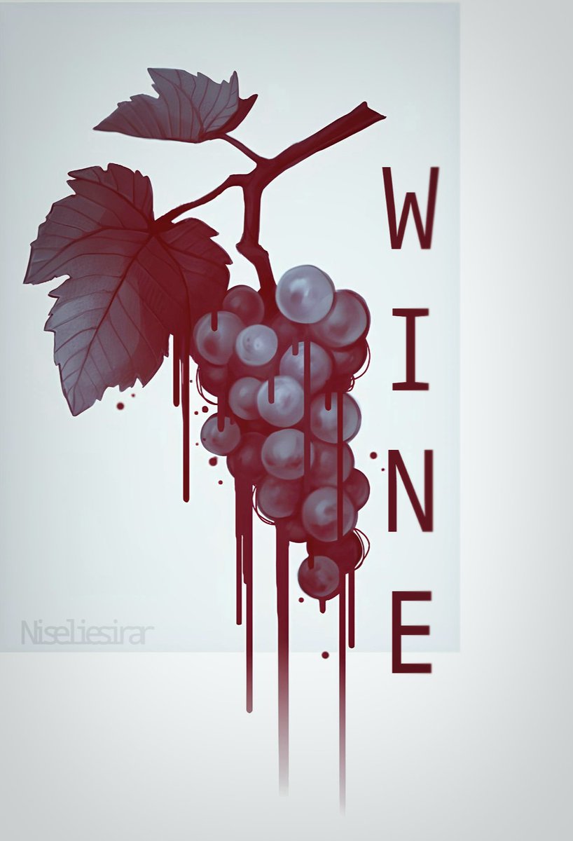 Niseliesirar's tweet photo. #art #artwork #digitalart #composition #Grape #wine #Blood #design https://t.co/IfPMAyuUPz