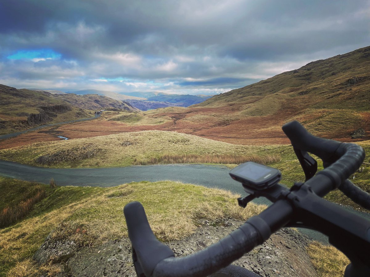 So was testing my new 105 di2 out up Wrynose pass today, video will be up at 2100 tonight on my Youtube youtube.com/@LakeDistrictc… #cycling #LakeDistrict