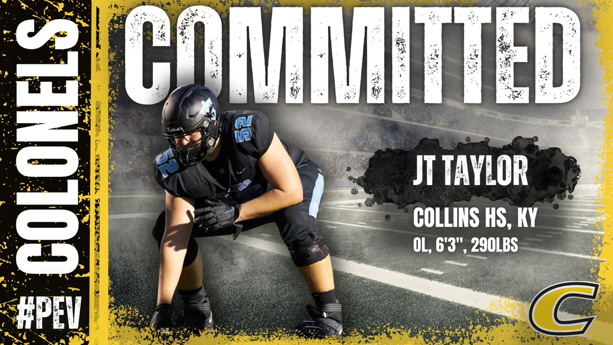 110% COMMITTED!! LETS WORK!! 💛🤍 @CentreFootball @CoachAndyFrye @RobertCouch @WBramel @RickFoxFB @CoachLash @lachendro1 @Coach_Wiggs @MLCTitanCoach #Committed #pev #rollkerns