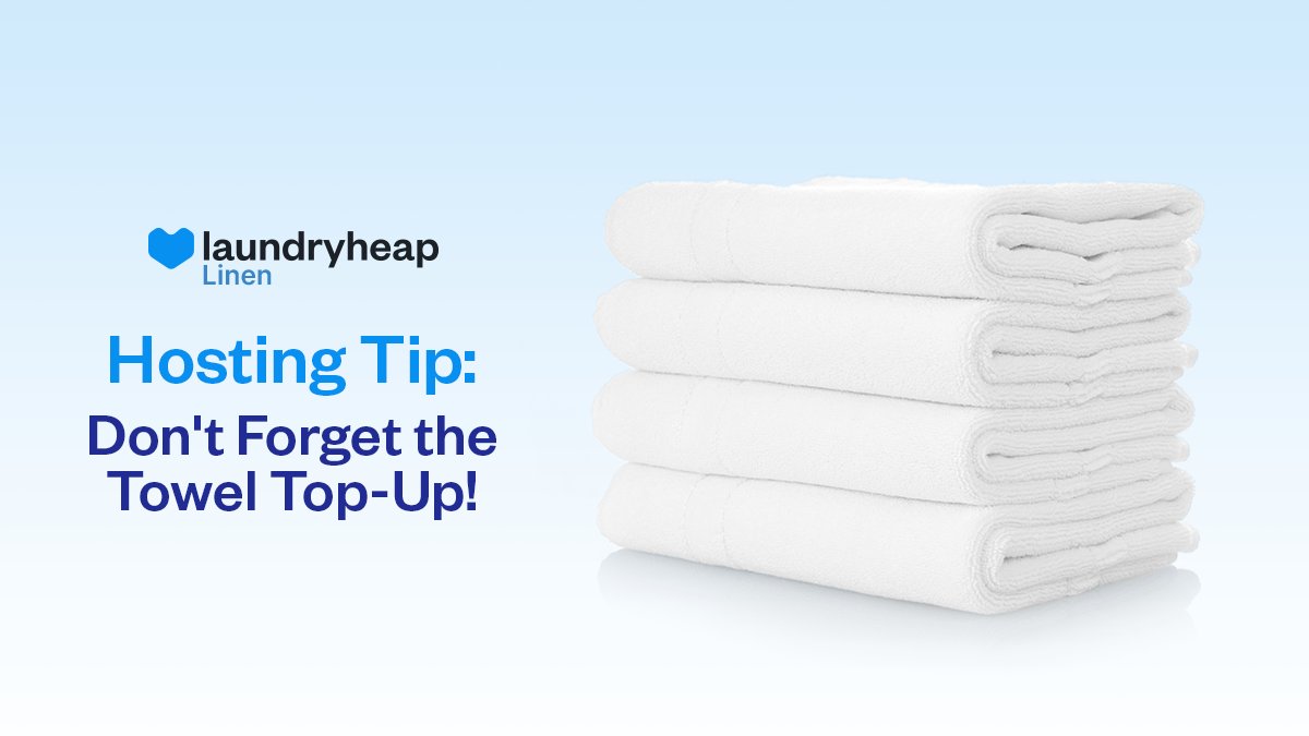 Hosting tip: 💡

Always keep your towel supply plentiful for your guests! 🔍

#hostingtips #airbnbtips #rentalservice #towels #guests #towel