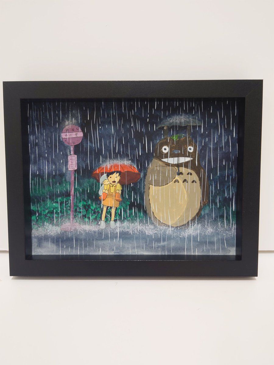 Just thought I'd share my latest painting with you all.

I'm going to start commissions so if you're interested in any of my artwork then please get in touch.

I'm also happy to do one off paintings if you have something special in mind.

#art #commissionsopen