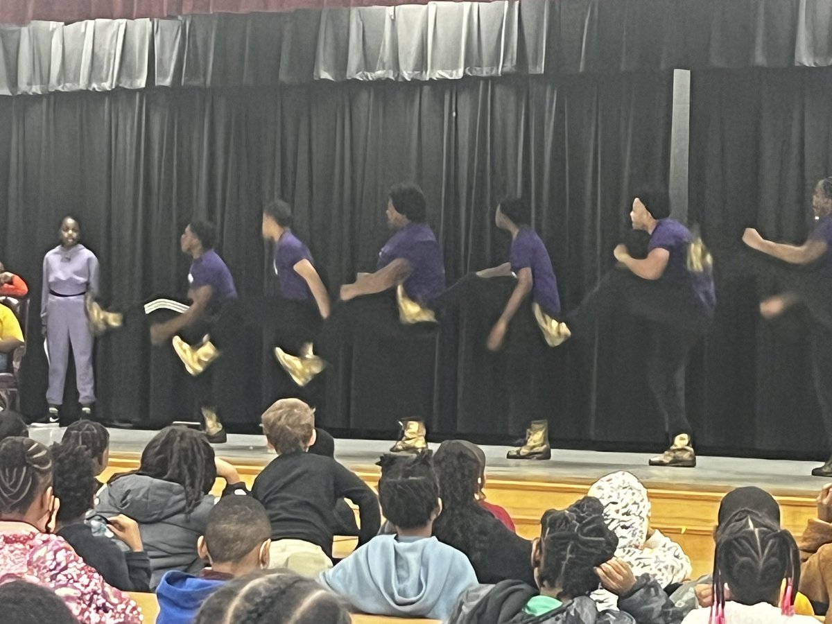 Our Head of School @NPorter17 and PE Coach repping @TuskegeeUniv today. Special thanks to the men of Omega Psi Phi from Tuskegee University for blessing or scholars with your presence during our BHM program. #HBCUMade #FCSBlackHistoryMonth #CulturalAwareness