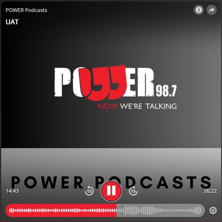 POWER PODCAST | UAT President's interview on PowerFM.
#PowerZone #PowerFM
omny.fm/shows/power-po…