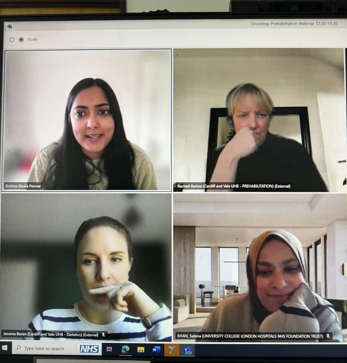 Big thank you to our brilliant speakers and everyone who attended our 1st 2024 webinar on #cancerprehab 🤩🥳Lots of learning and interesting discussions. An email will be sent shortly - Don’t forget to fill in the feedback survey to get your certificate of attendance 👏🏻👏🏻👏🏻