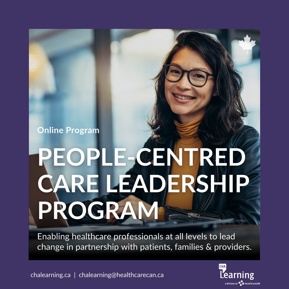 Our online People-Centred Care Leadership program provides learners with the skills & knowledge to engage, partner & build relationships that enable #PeopleCentredCare & champion culture change within their organization.

Enrol now: bit.ly/3OVit01

#Healthcare #CDNHealth