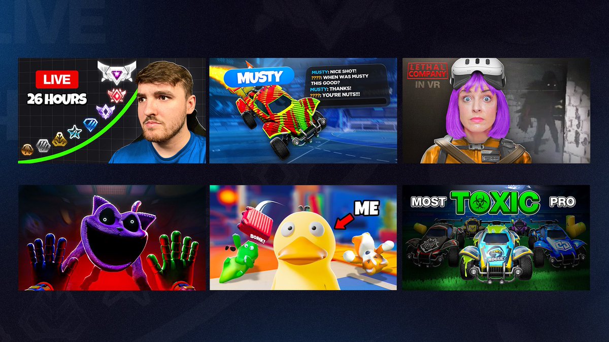 Some Recent thumbnails we’ve produced at Skit! 🦋

Which ones your favourite?